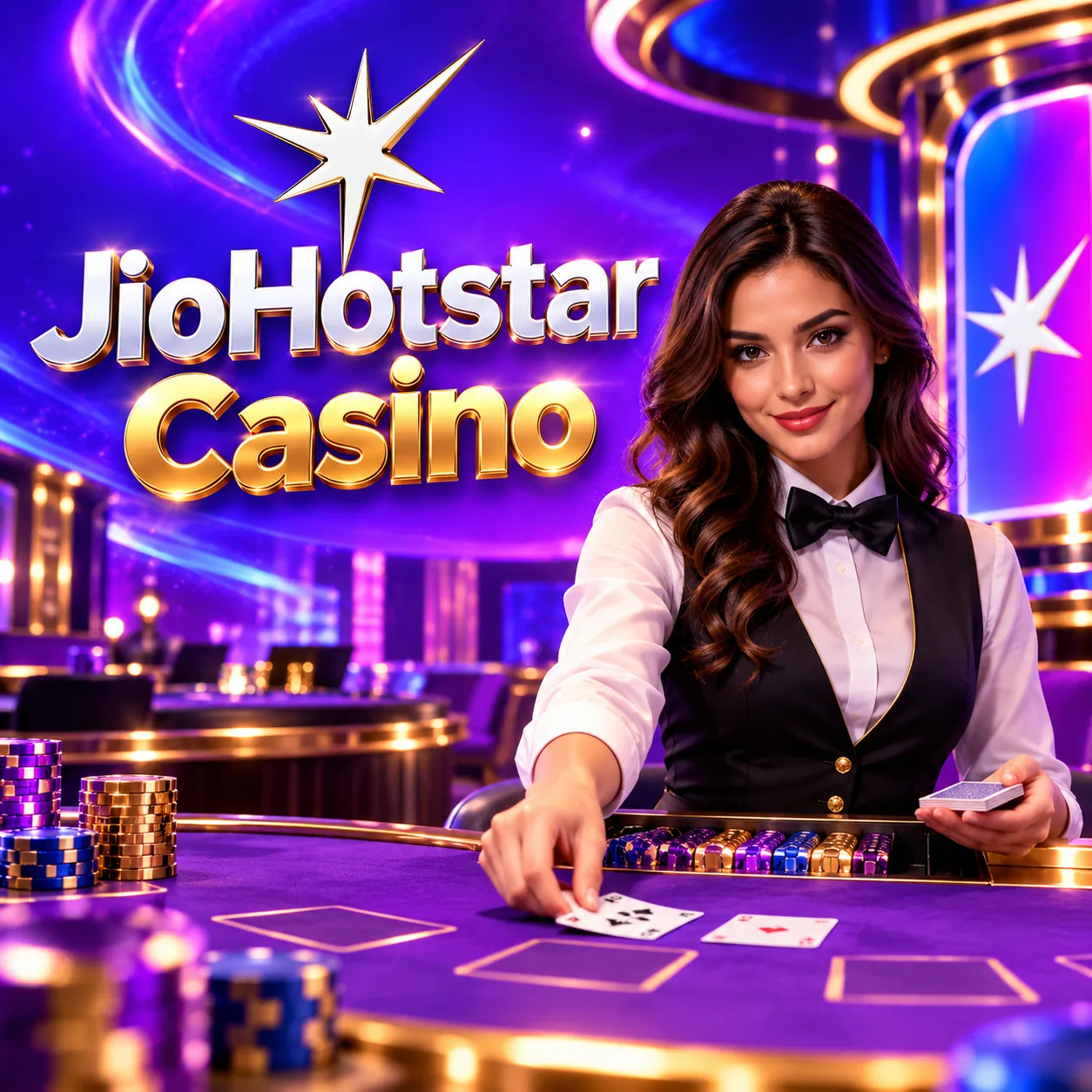 Live Teen Patti table at JioHotstar Casino